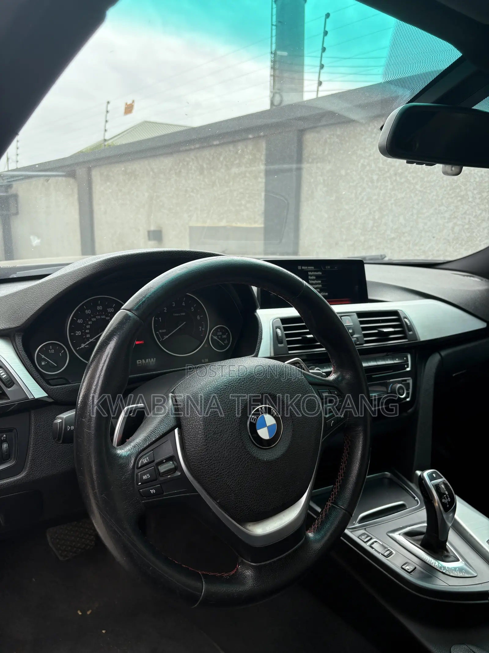 BMW 328i 2016 Black