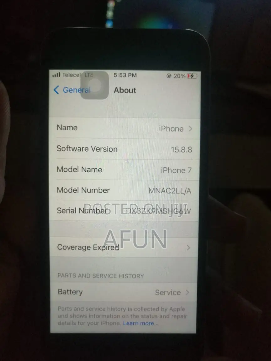 Apple iPhone 7 32 GB Black