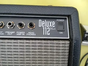 Fender Deluxe 112plus Guitar Combo With Footswitch