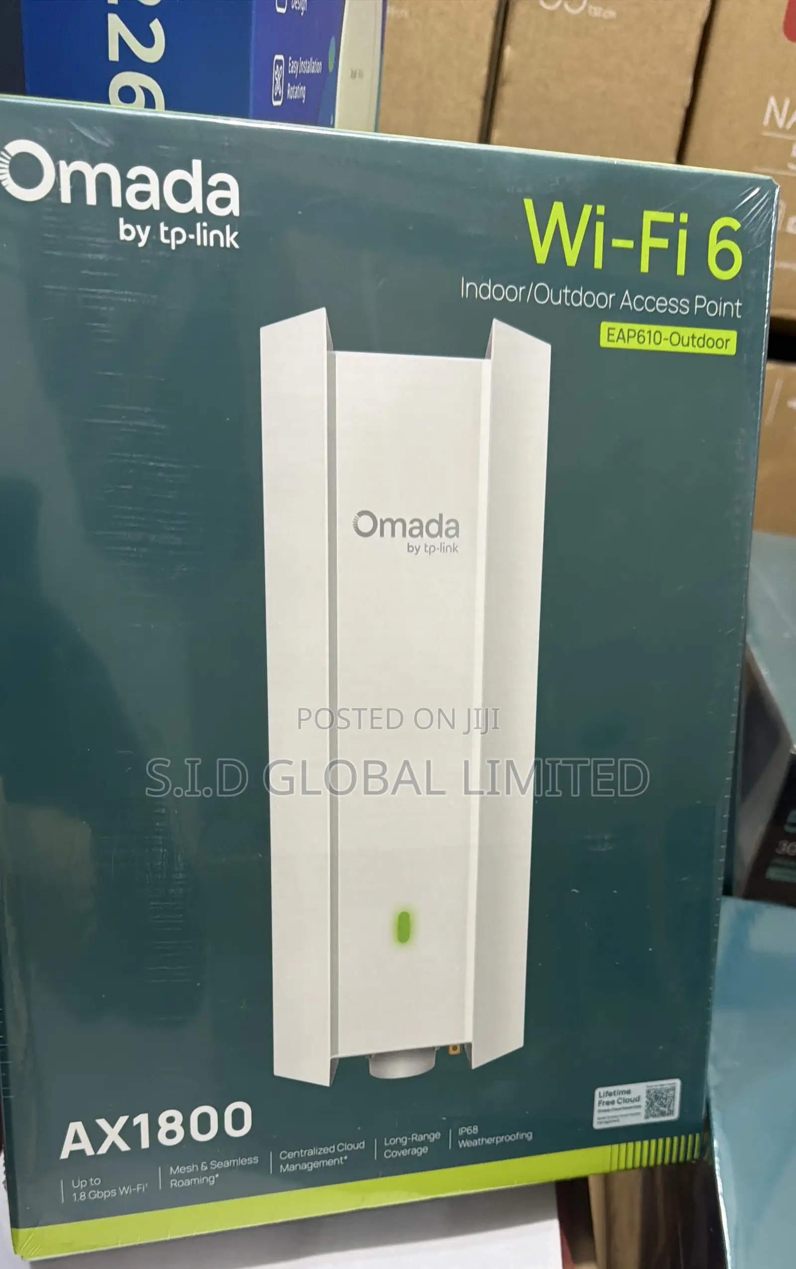 TP-Link EAP610 Access Points Wi-Fi6 Indoor/Outdoor Weather Proof