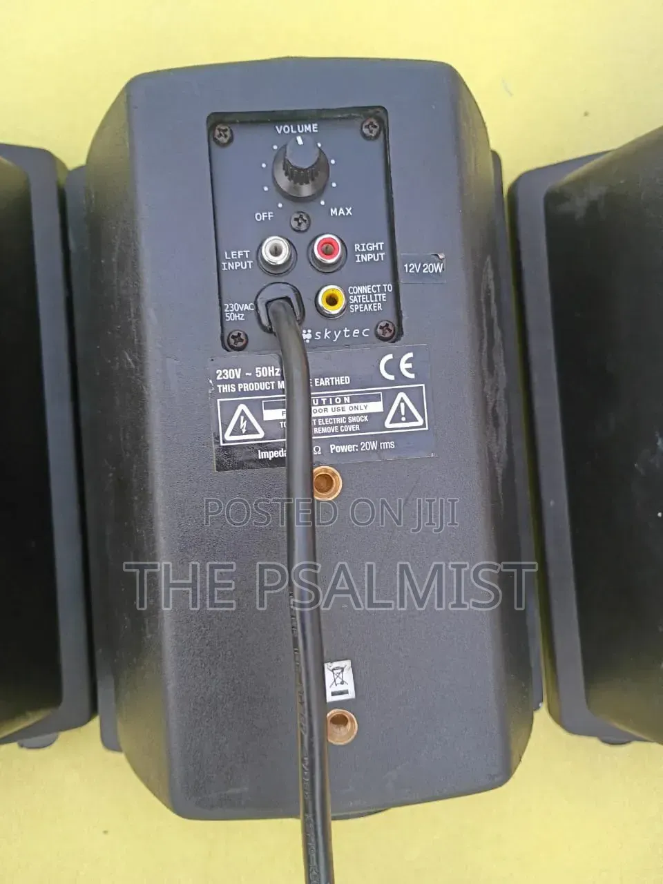 Skytec Active Studio Monitors 3pieces