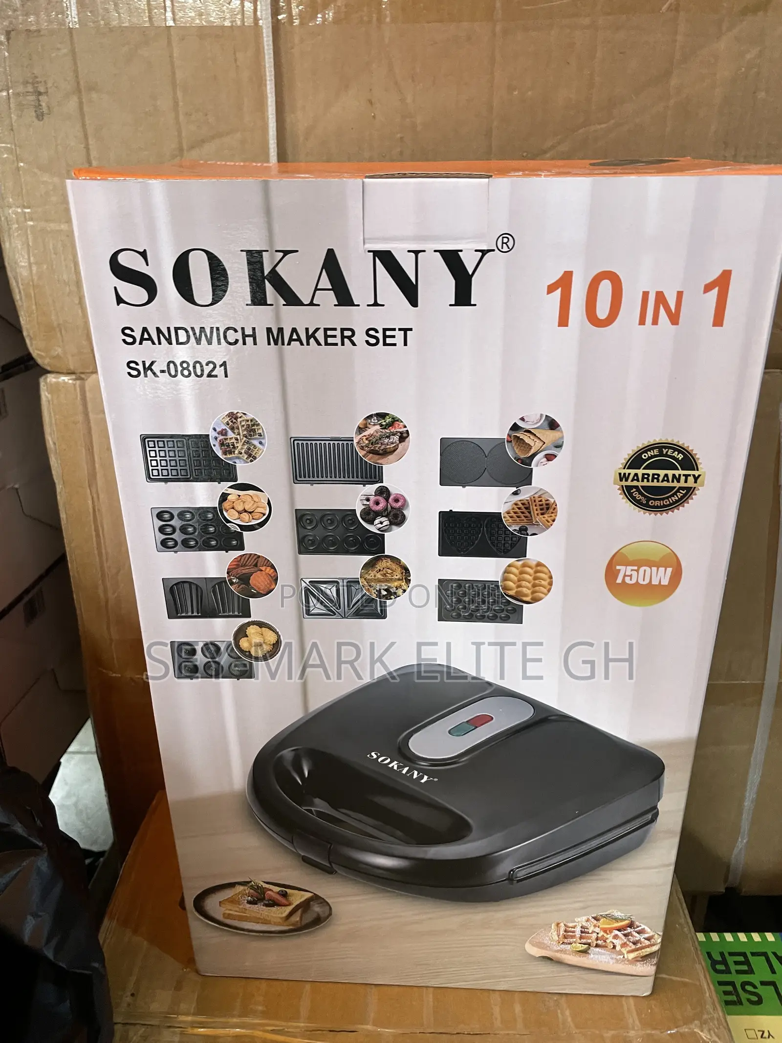 10 in 1 Sokany Sandwich Maker Set