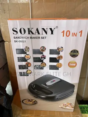 10 in 1 Sokany Sandwich Maker Set
