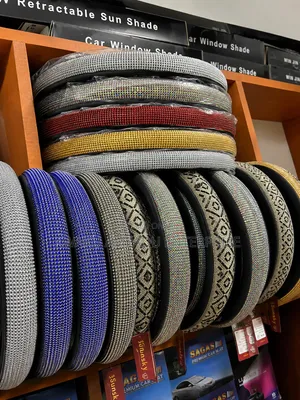 Crystal Shining Steering Wheel Cover - Universal