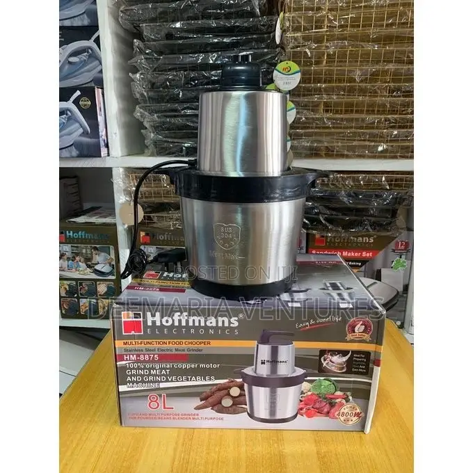 Hoffmans 8l Multi-Function Food Chopper (Fufu Machine)