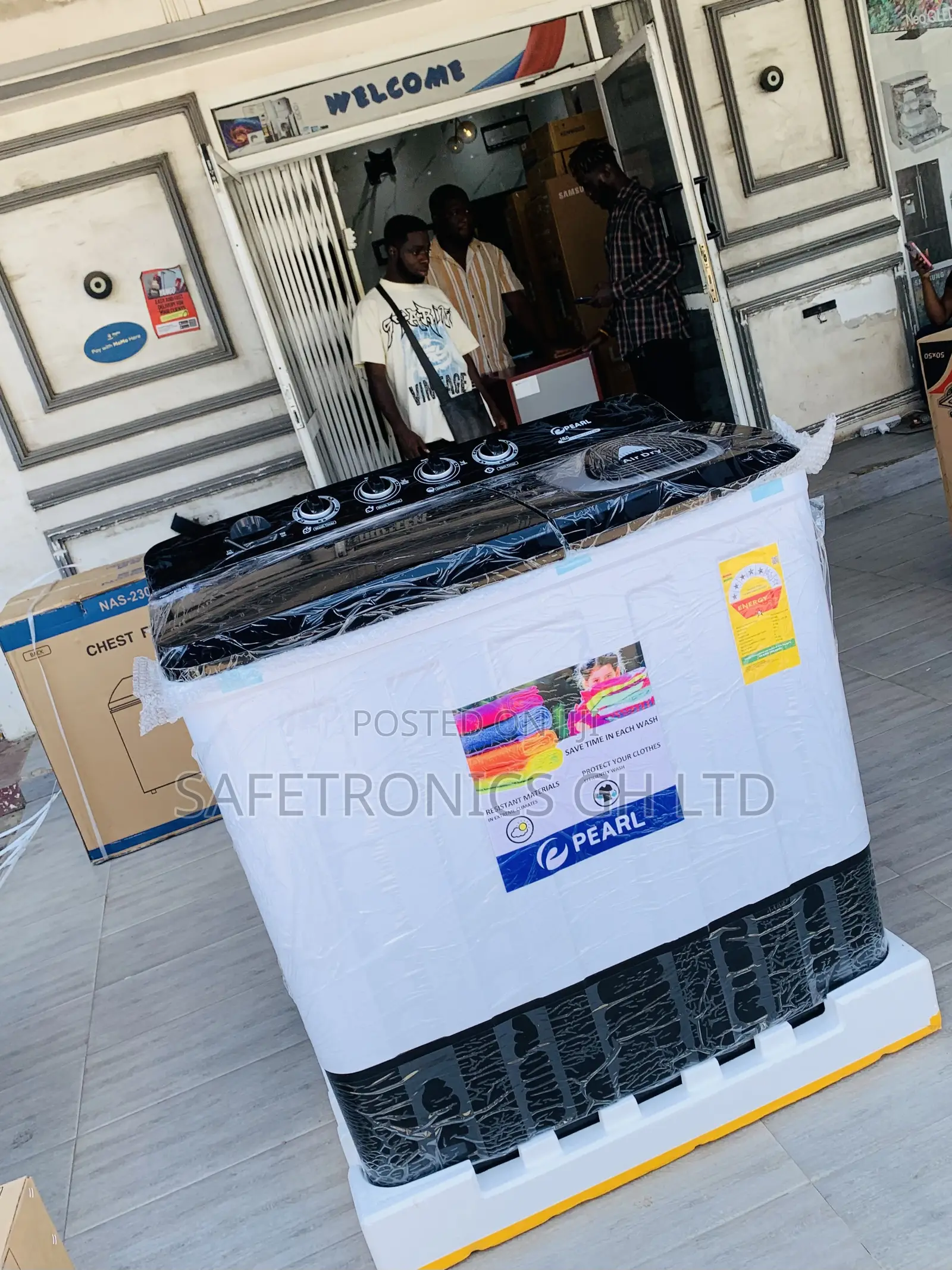 Ultra Modern Pearl 15 Kg Twin Tub Semi-Automatic Washing Machine