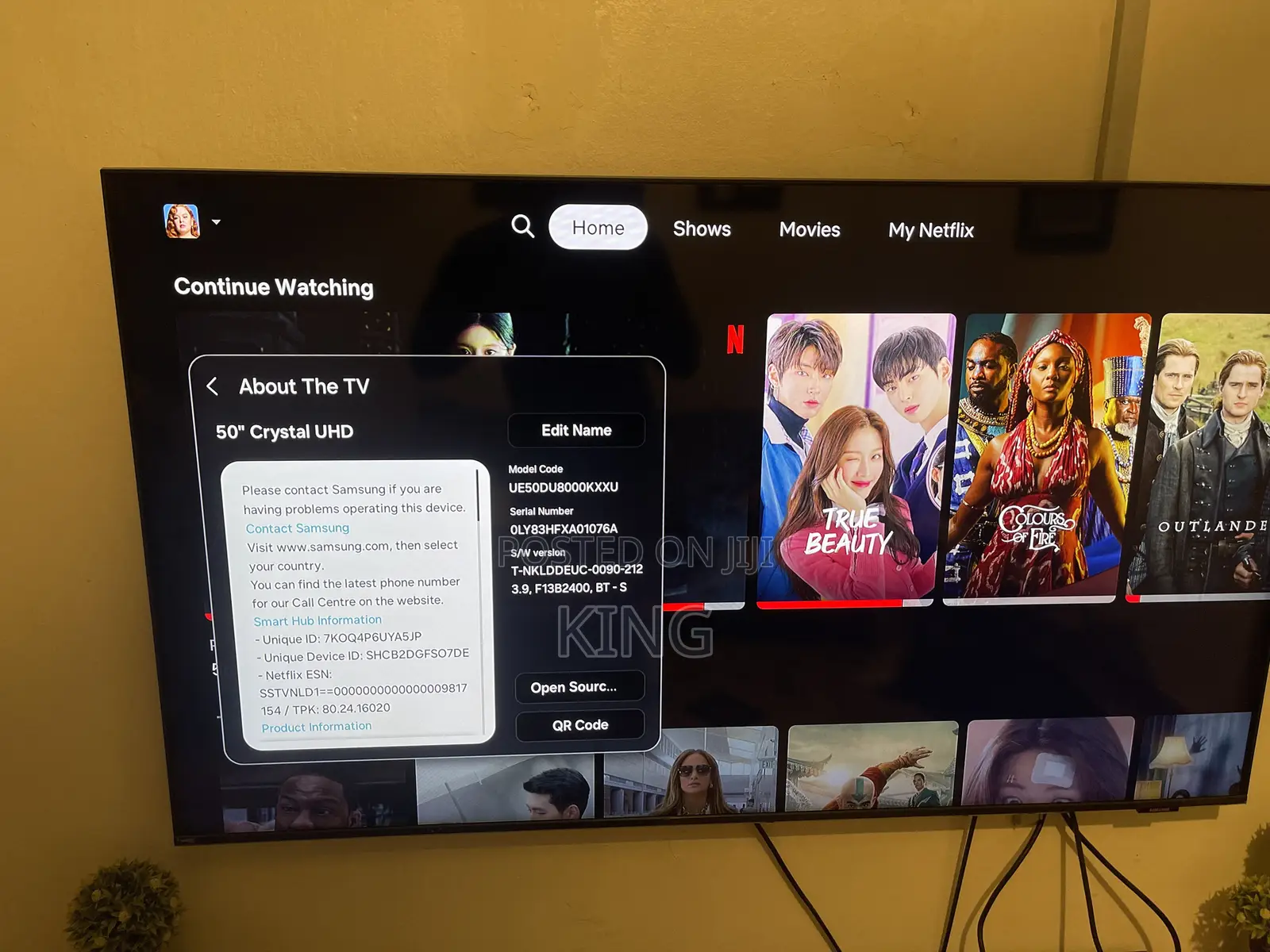 Samsung UHD 2024 Year Model TV