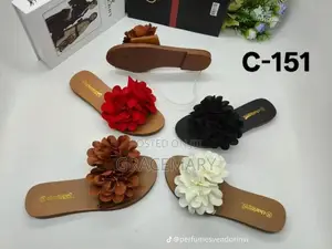 Floral Slippers