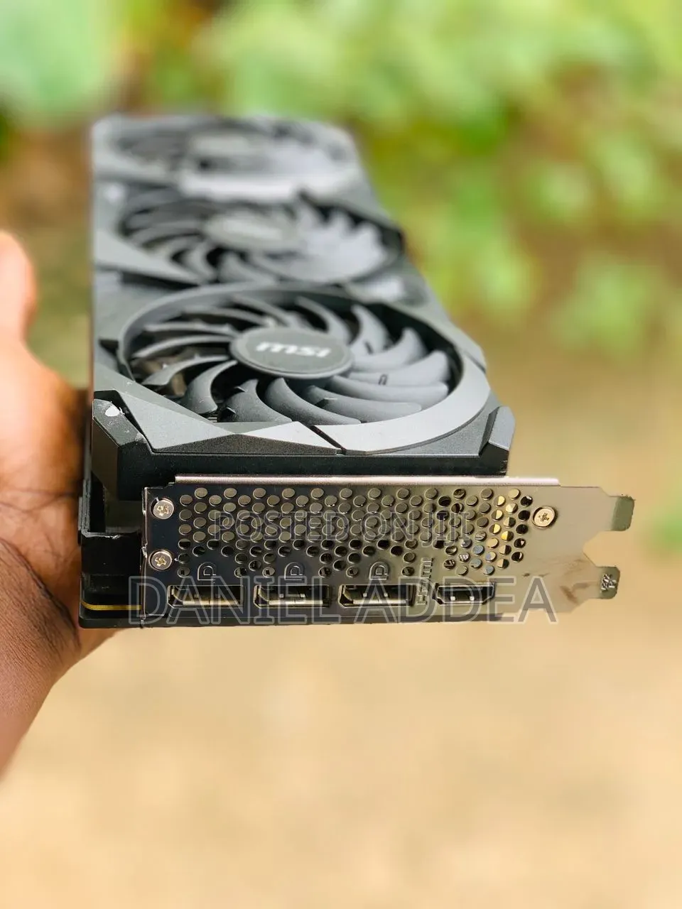 RTX 3070 Msi Ventus 3x Fans