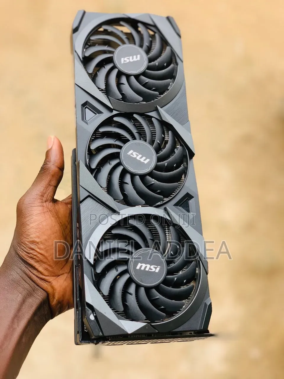 RTX 3070 Msi Ventus 3x Fans