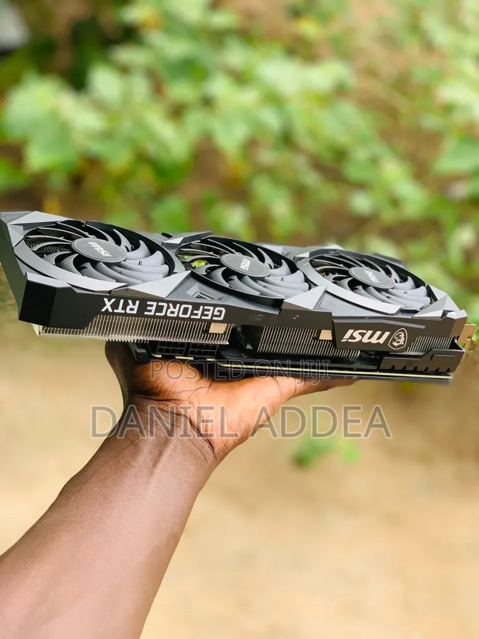 RTX 3070 Msi Ventus 3x Fans