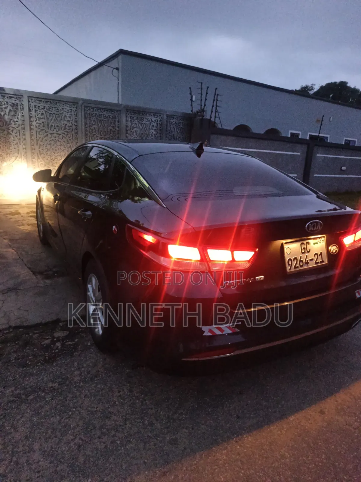 Kia Optima 2017 Black