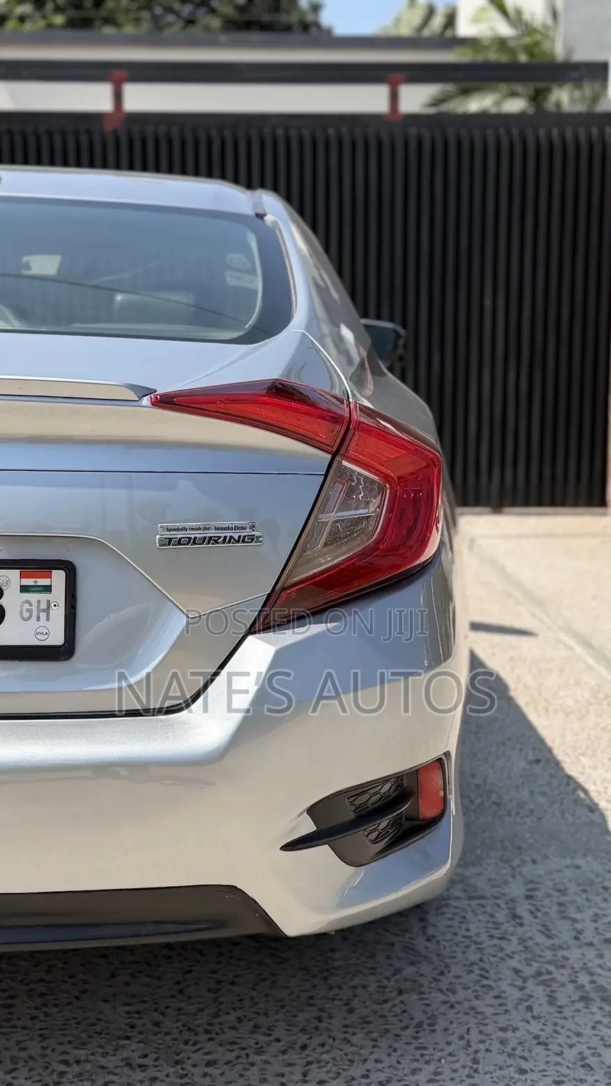 Honda Civic Touring Sedan 2018 Silver