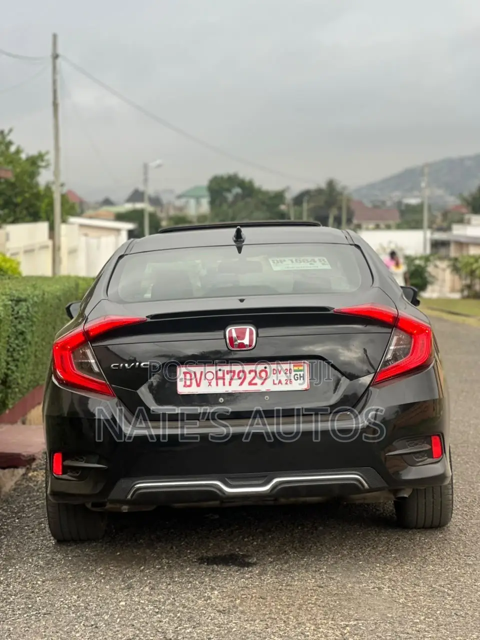 Honda Civic EX-L 4dr Sedan (1.5L 4cyl) 2017 Black