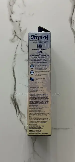 Oral-B Kids Toothbrush, STITCH Electric Battery Powered for Ages 3+,
