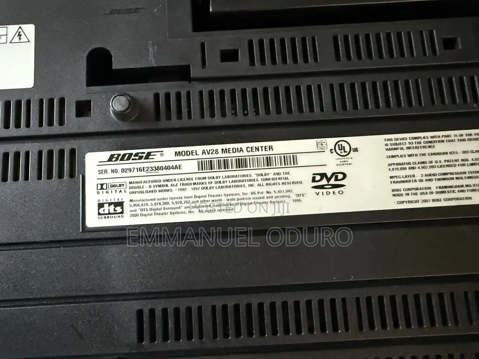 Bose Lifestyle AV 28 Media Console