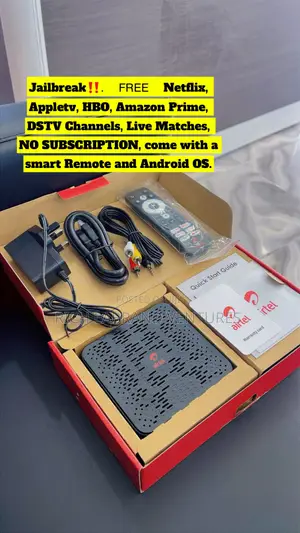 Smart Android Box, 4G Router, Free Netflix, All Football Matches