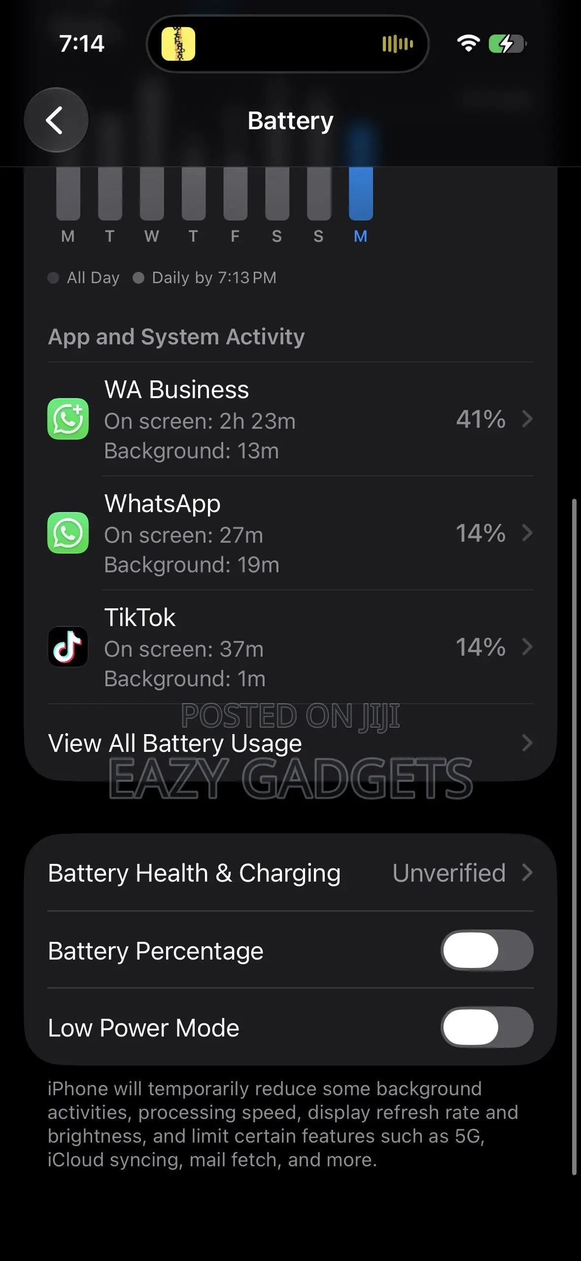 Apple iPhone 14 Pro 128 GB Black