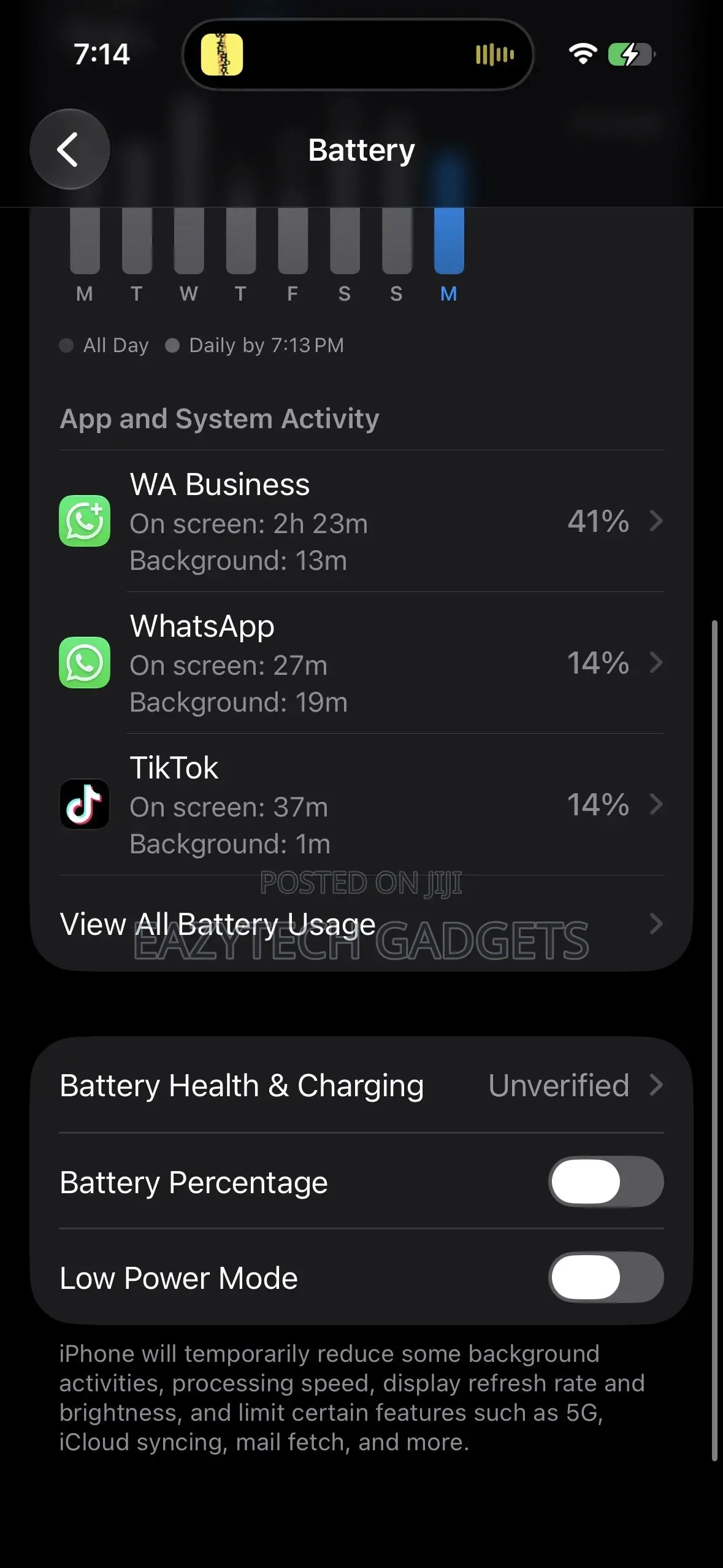 Apple iPhone 14 Pro 128 GB Black