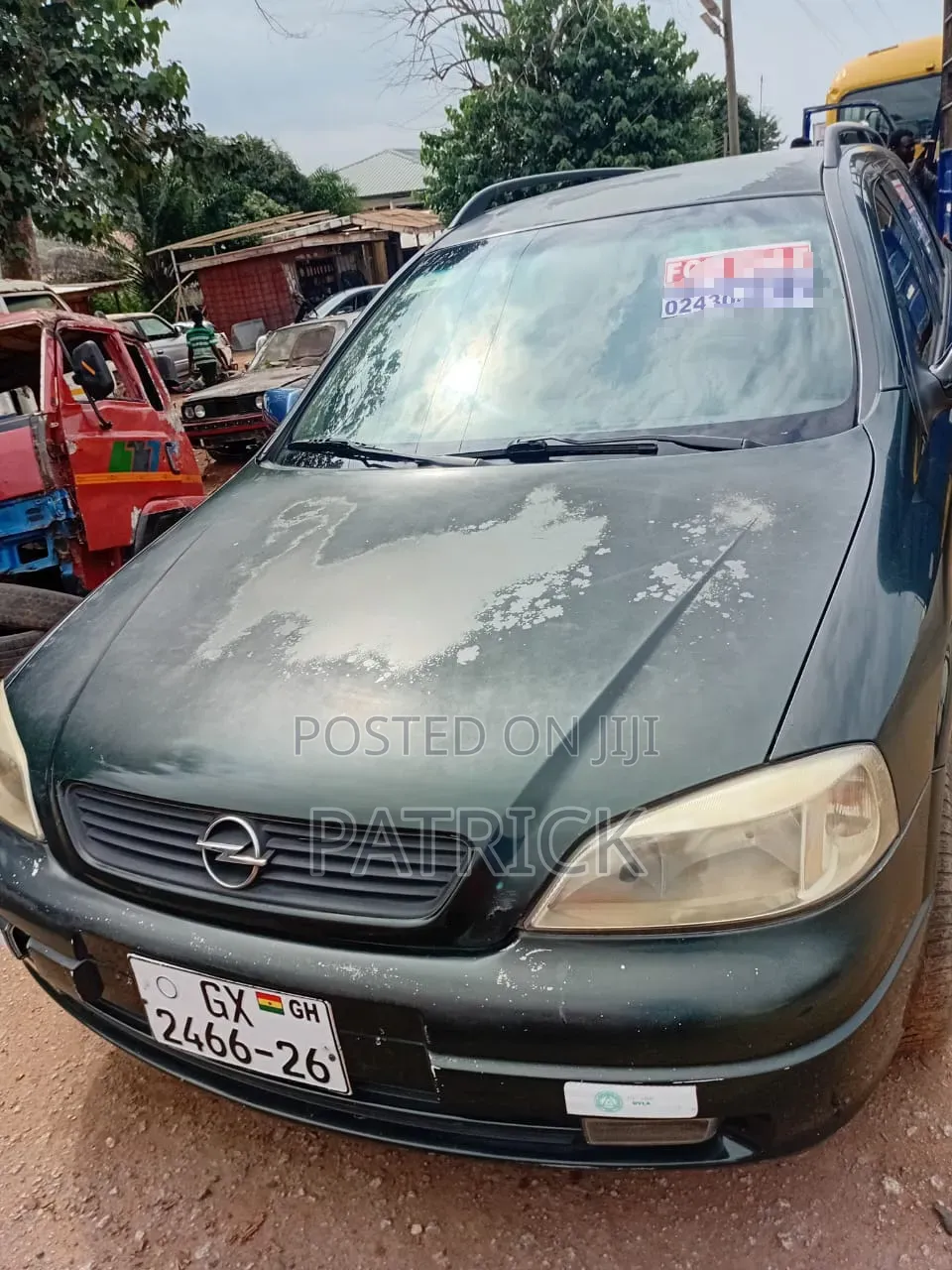 Opel Astra 2002 Green