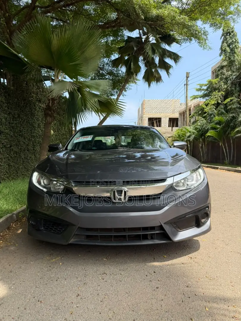 Honda Civic EX Sedan 2018 Gray