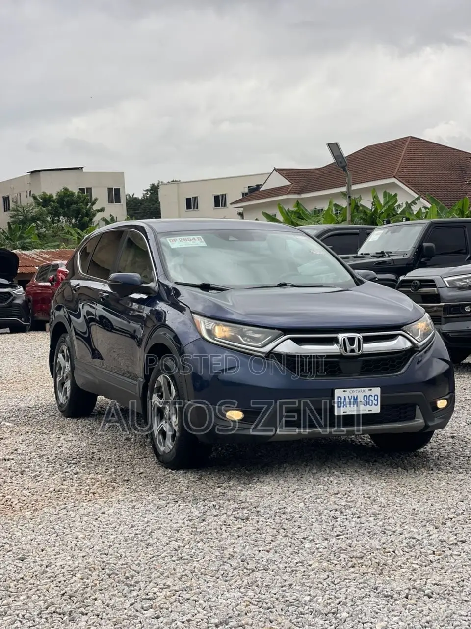 Honda CR-V EX-L 4dr SUV AWD (1.5L 4cyl CVT) 2017 Blue