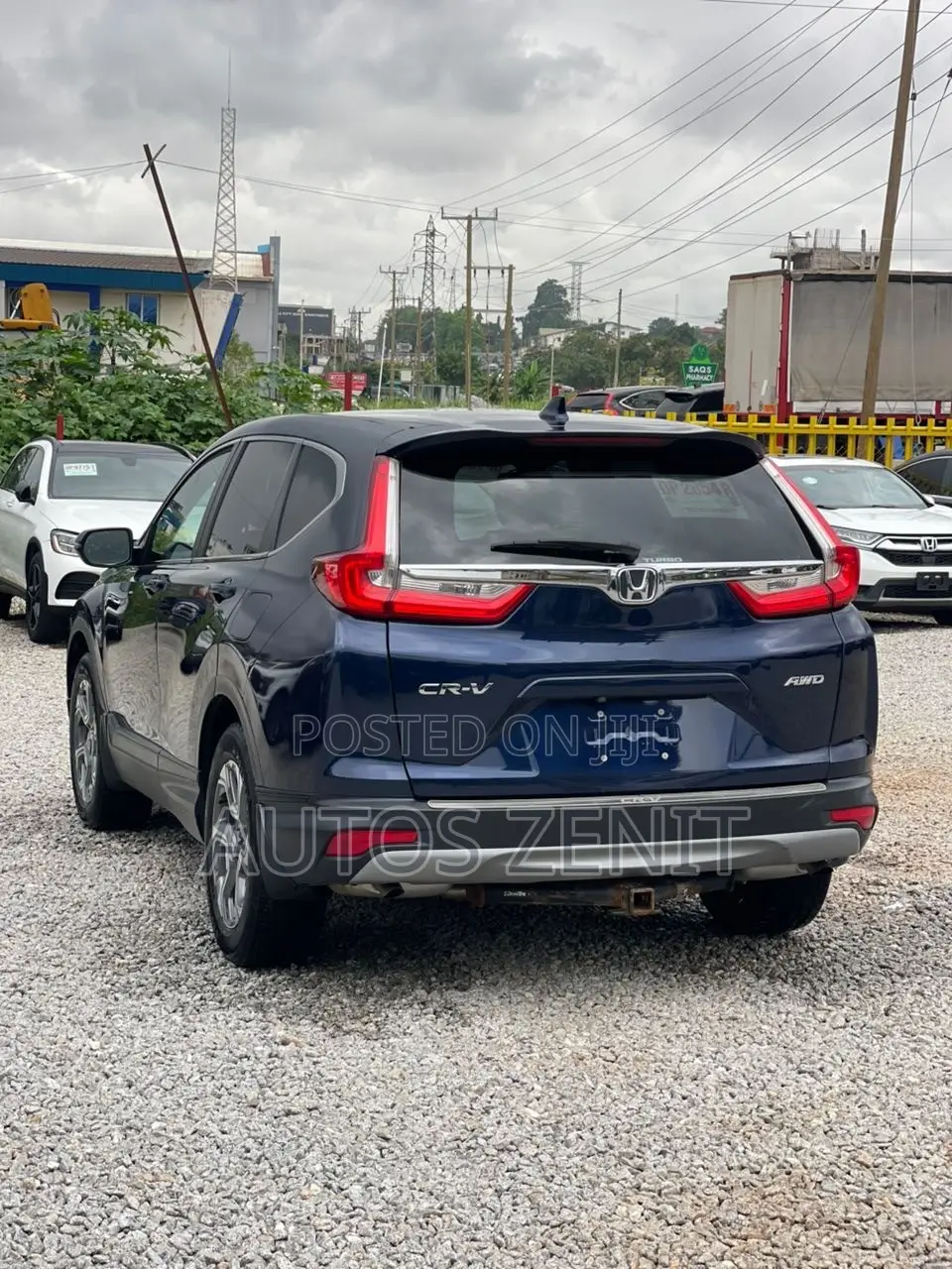 Honda CR-V EX-L 4dr SUV AWD (1.5L 4cyl CVT) 2017 Blue
