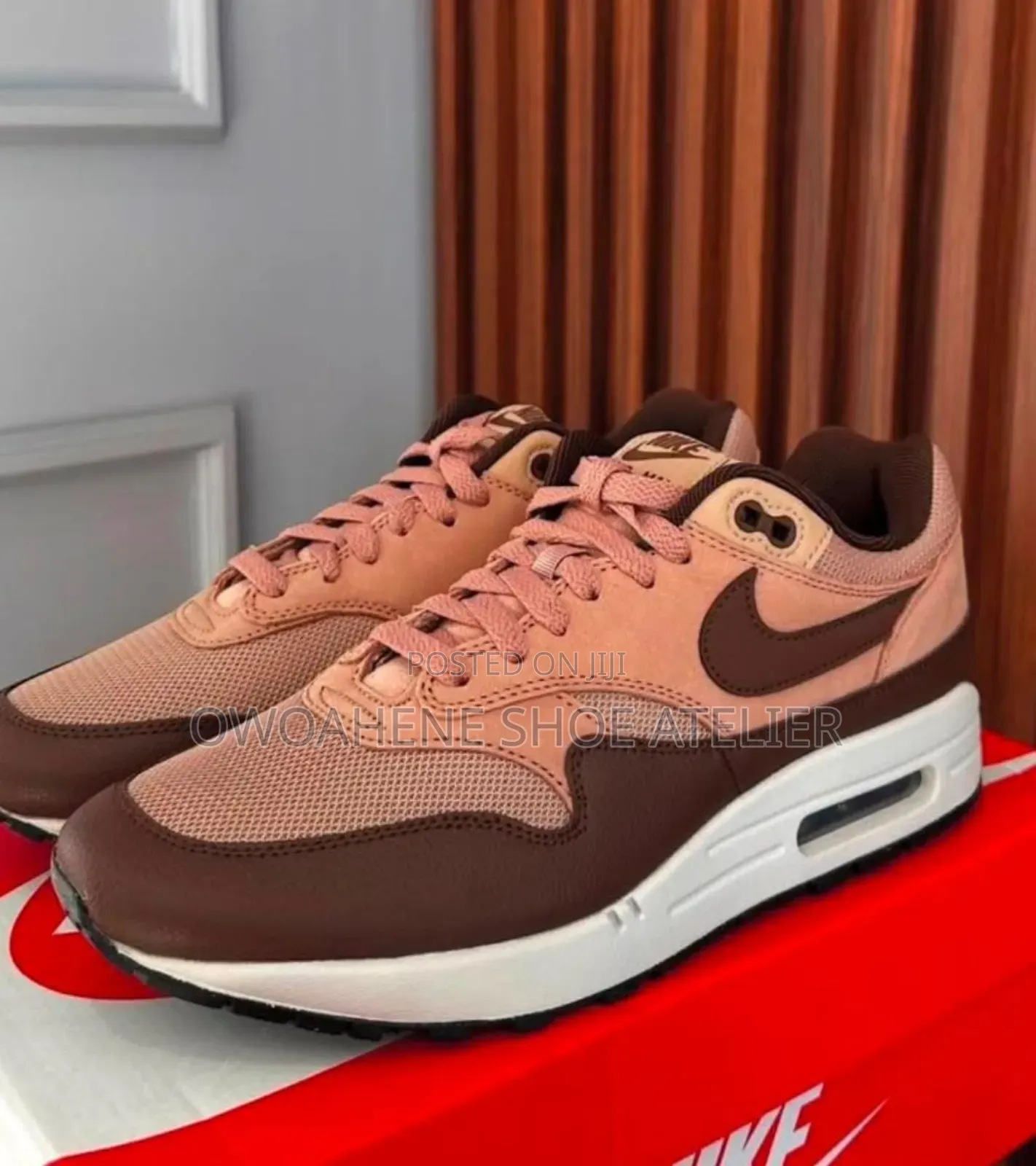 Nike Air Max 1 SC "Cacao Wow / Dusted Clay" Sneakers