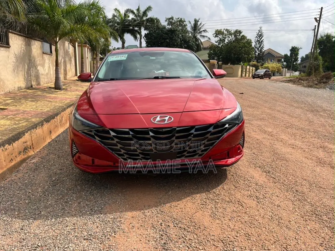 Hyundai Elantra Limited 2021 Red