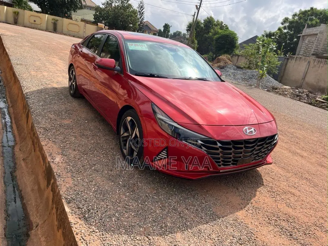 Hyundai Elantra Limited 2021 Red