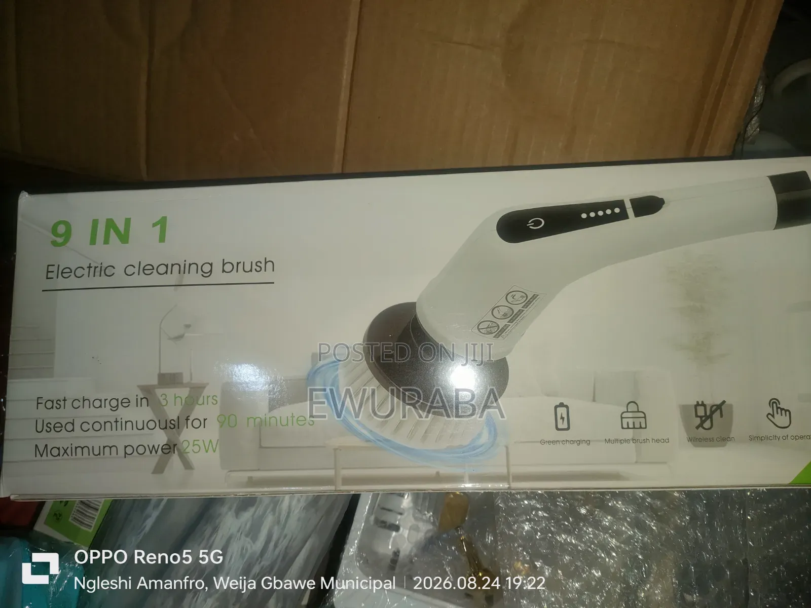 9in1 90mins Strong Power Electric Scrubber