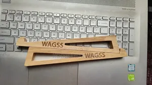Wooden Laptop Stand (With Engraving of Your Name)