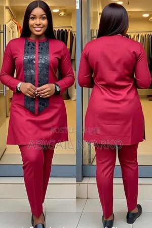 Premium Bespoke Women's Long Short-Sleeve Kaftan