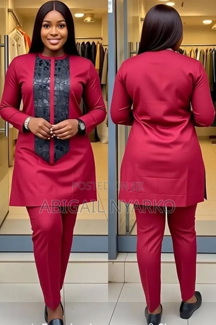 Premium Bespoke Women's Long Short-Sleeve Kaftan