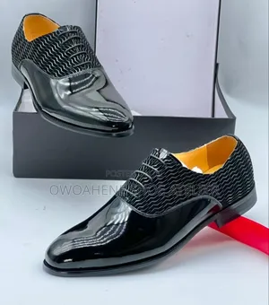 Formal Men's Lace-Up Oxford Dress Shoes