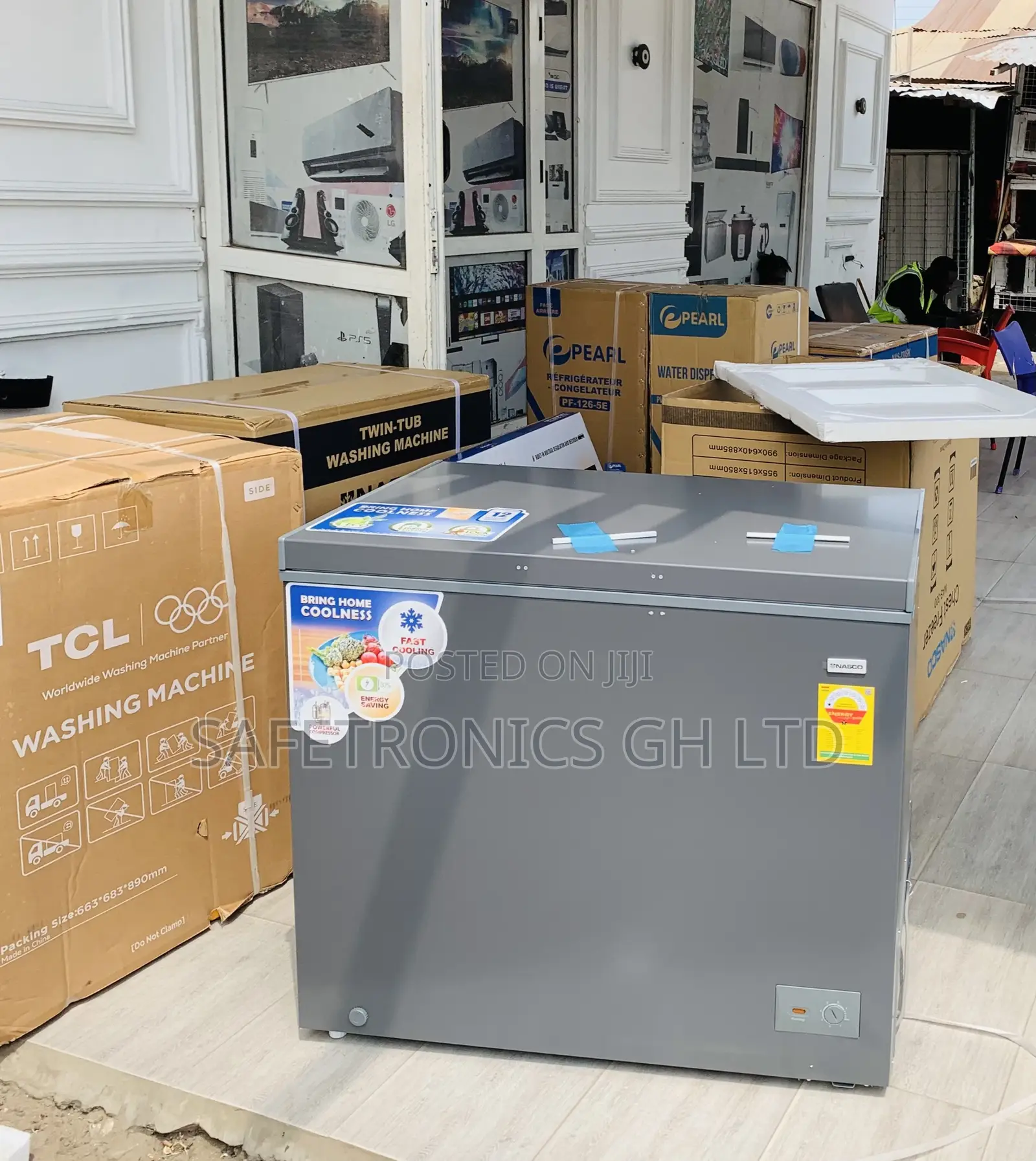 Lastest Nasco 238 LTRS Chest Freezer-Nas-300fl Singledoor