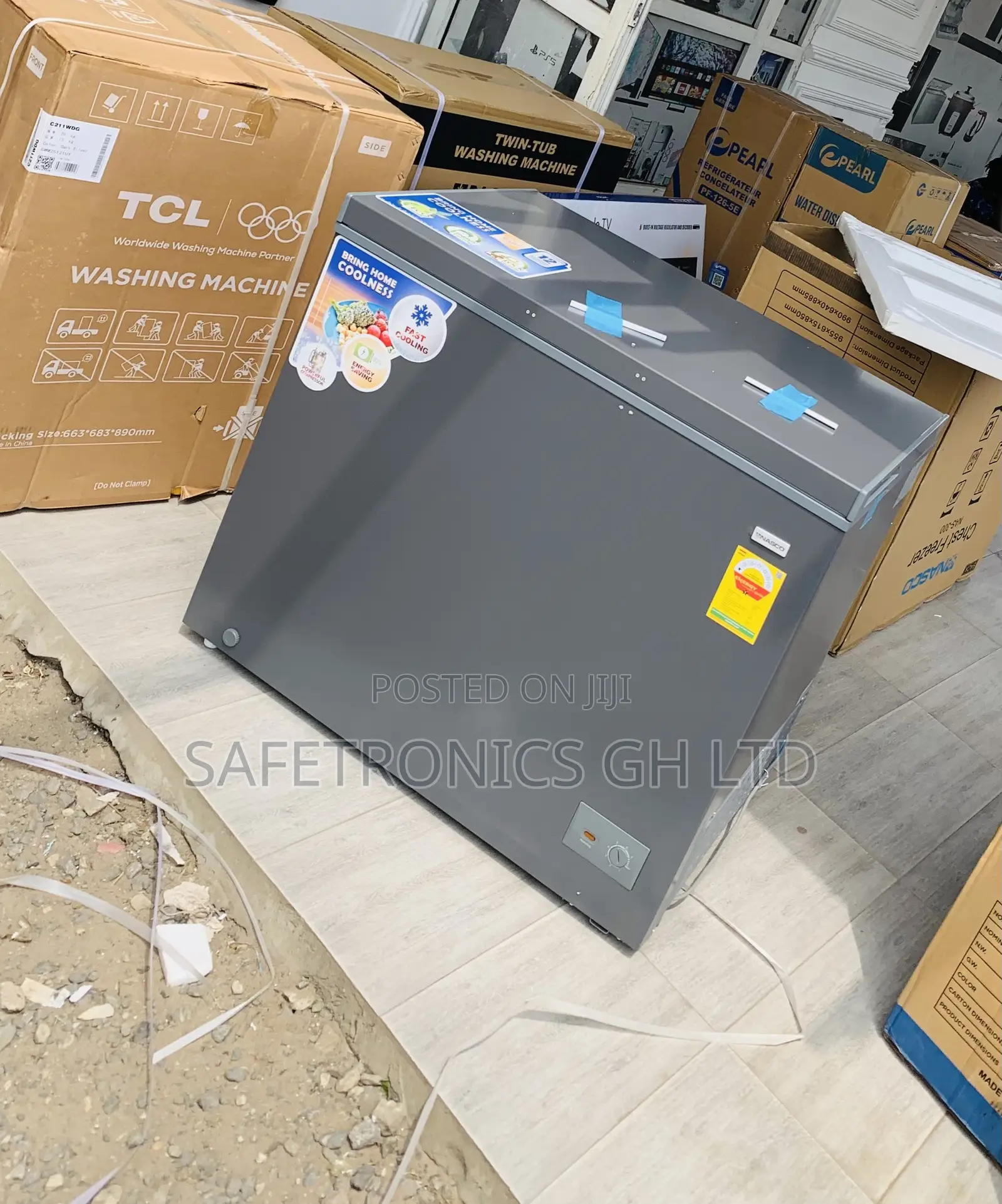Lastest Nasco 238 LTRS Chest Freezer-Nas-300fl Singledoor