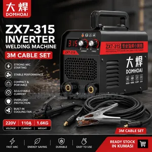 DOMHOAI ZX7-315 Portable Inverter Welding Machine 3m Cable Set
