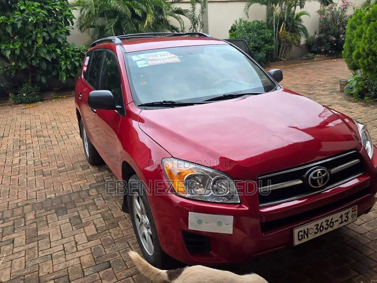 Toyota RAV4 2.4 2008 Red