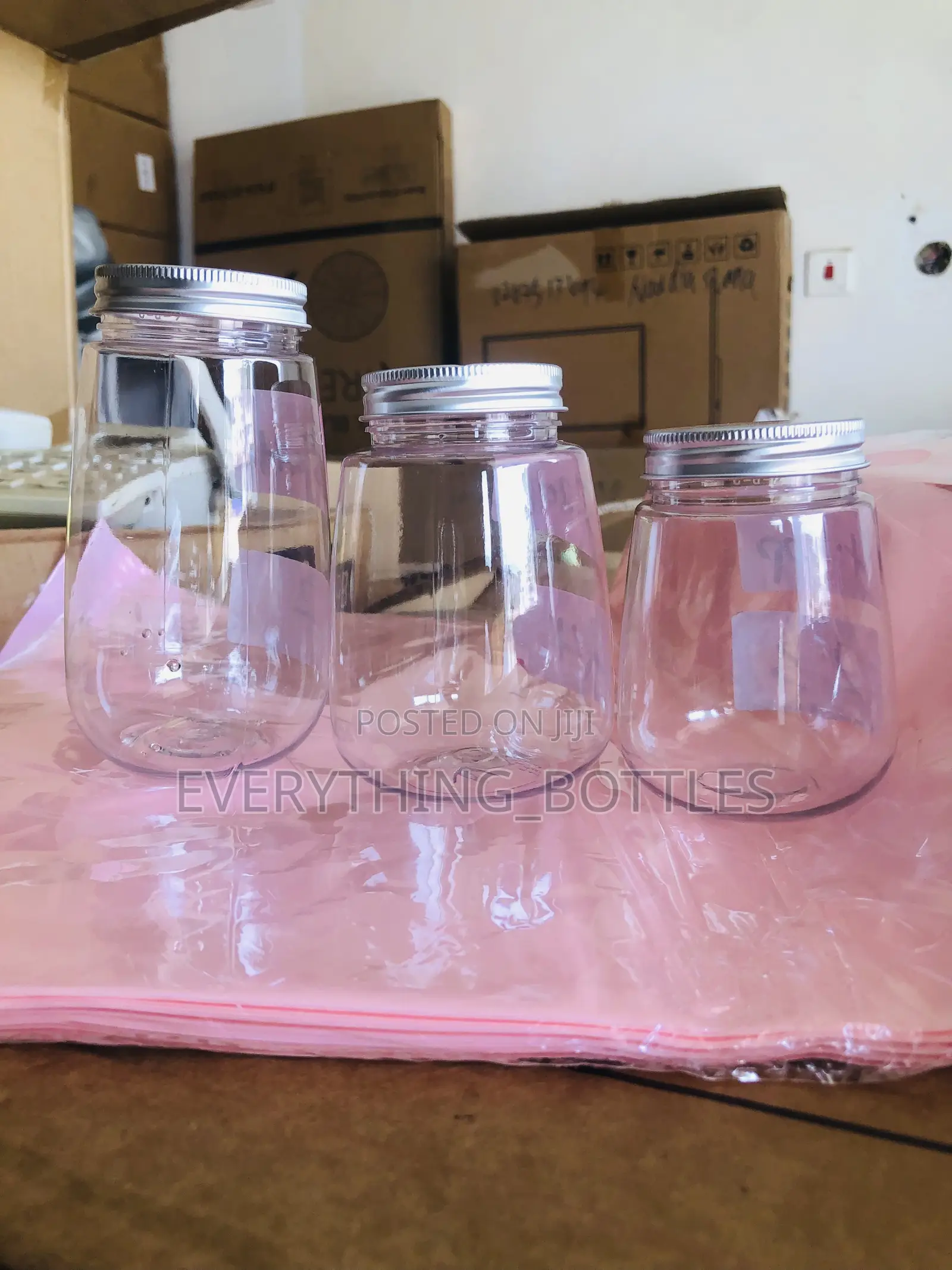 Plastic Bottles/Jars (300ml - 500ml)