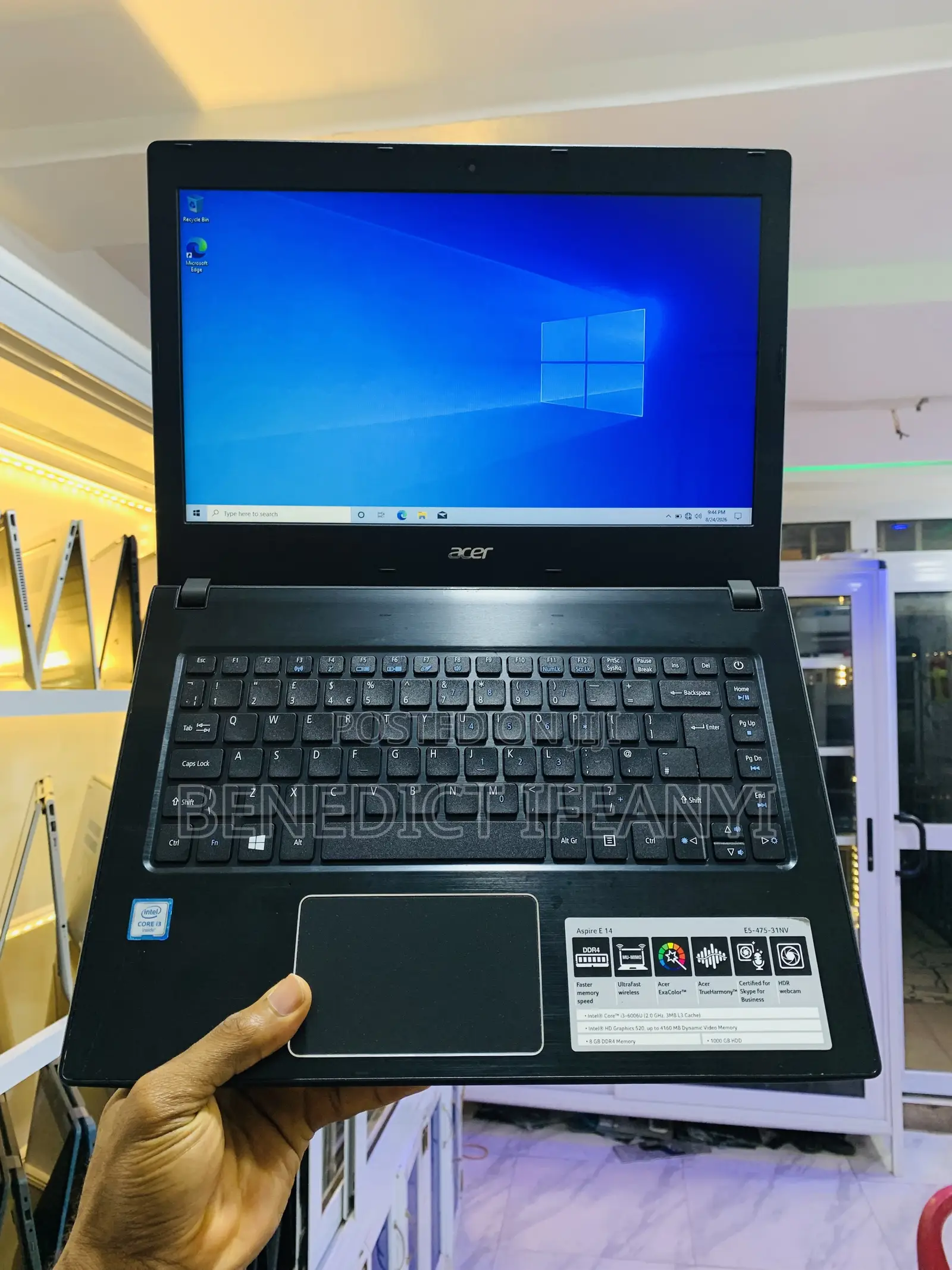 Laptop Acer Aspire E1 8GB Intel Core i3 HDD 1T