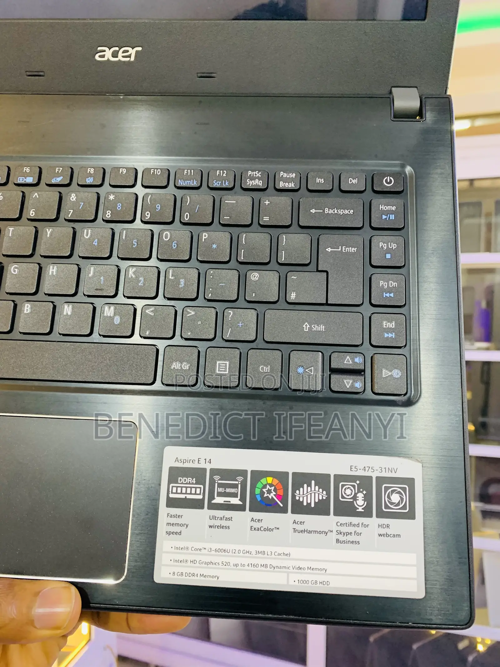 Laptop Acer Aspire E1 8GB Intel Core i3 HDD 1T