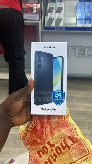 New Samsung Galaxy A16 128 GB Black