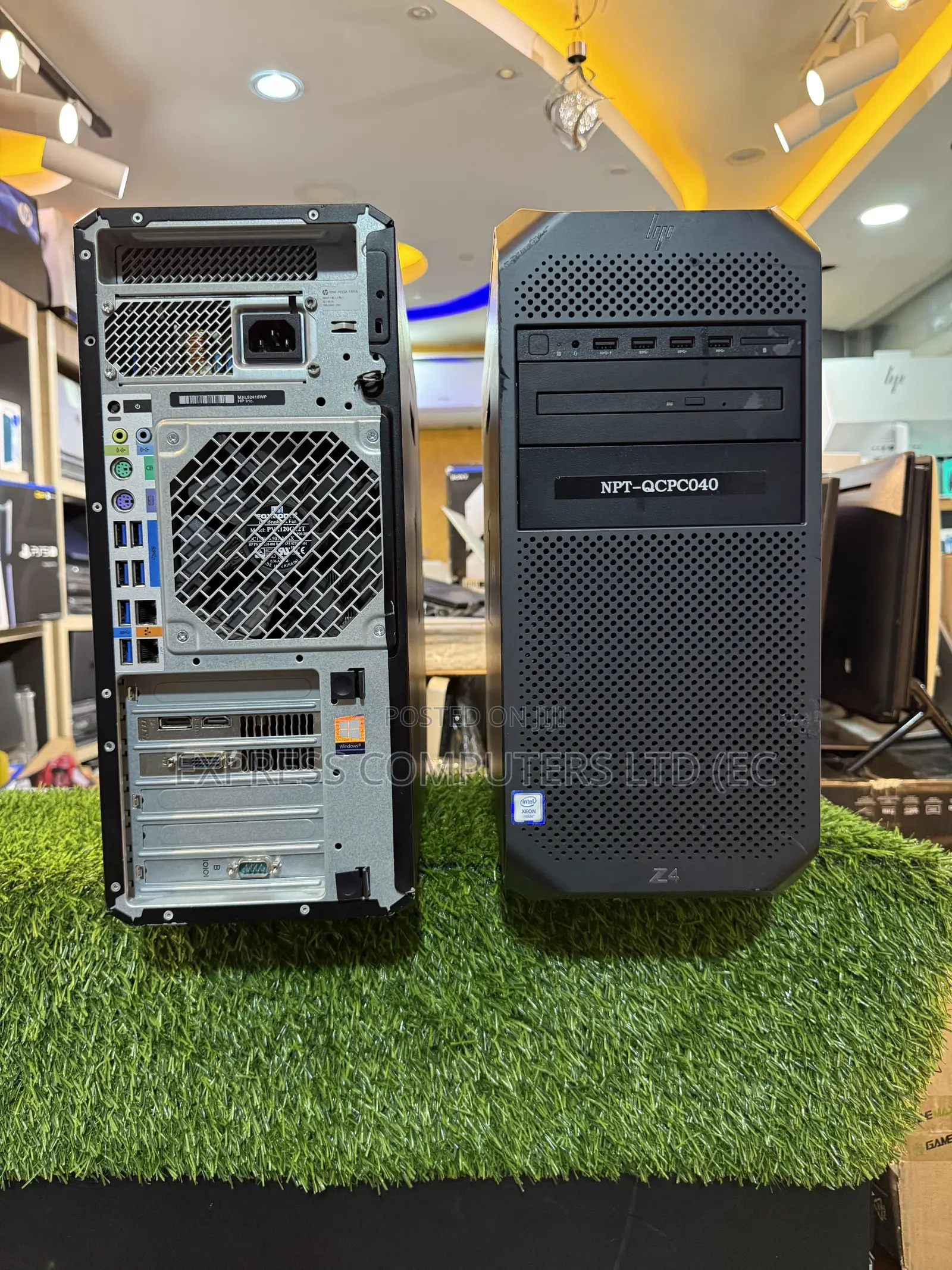 Desktop Computer HP Z4 G4 24GB Intel Xeon SSD 512GB