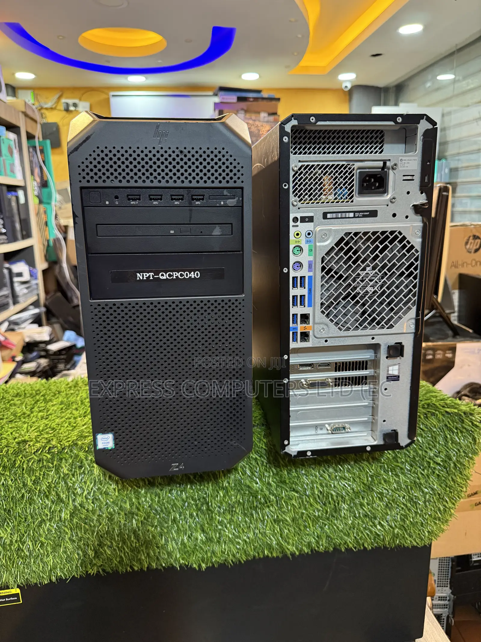 Desktop Computer HP Z4 G4 24GB Intel Xeon SSD 512GB