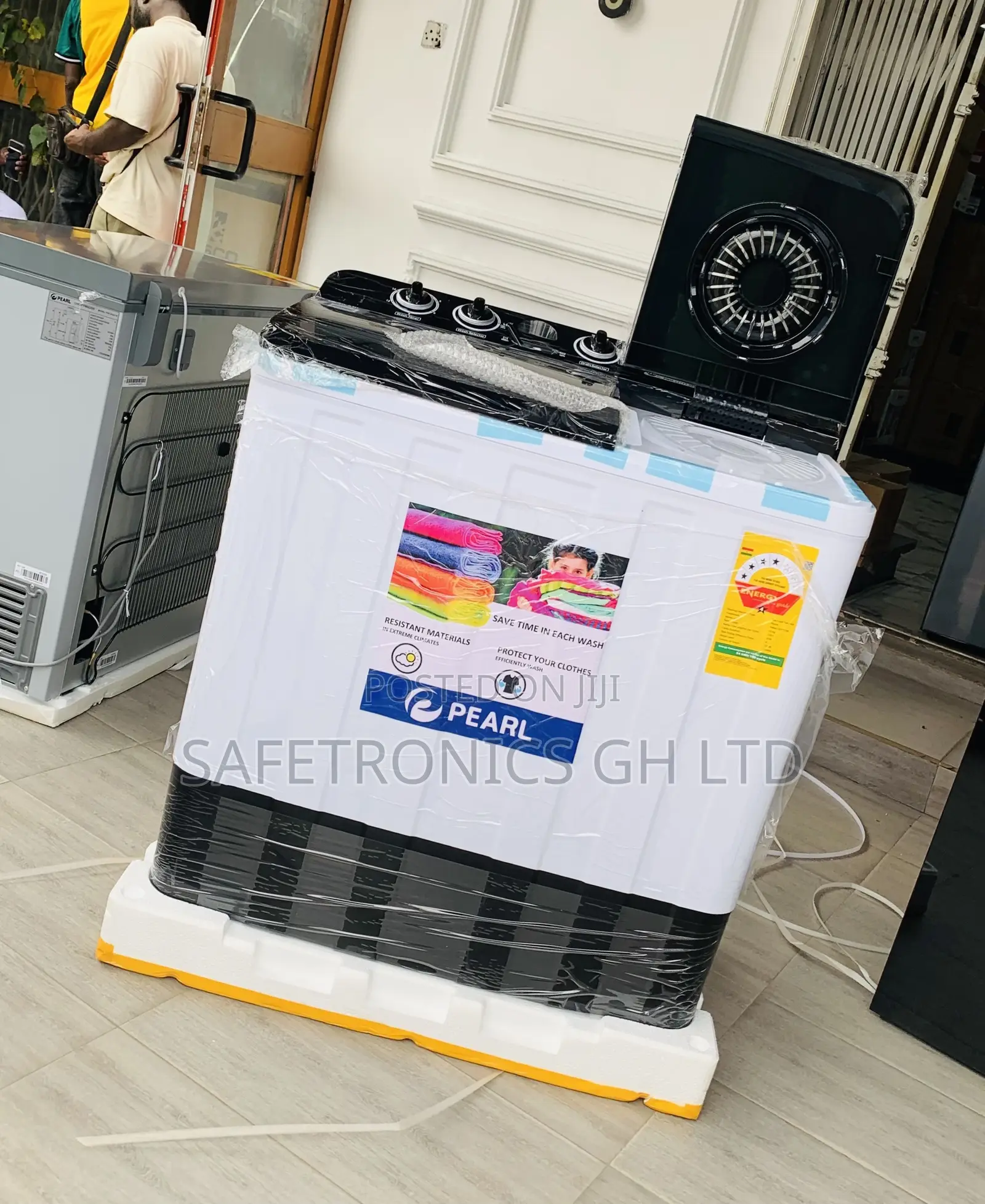 Neatly Boxed Pearl 12KG Twin Tub Washing Machine Semi Automatic