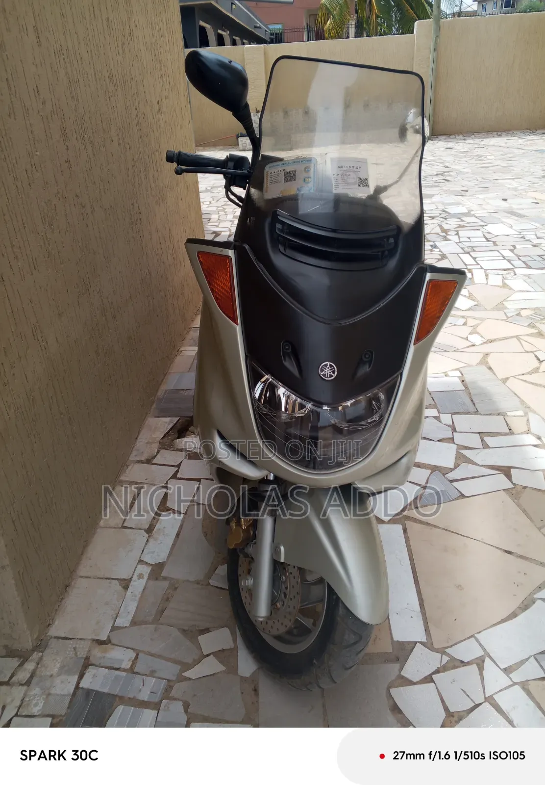 Yamaha Majesty 2007 Silver
