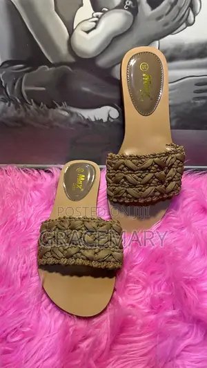 Ladies Woven Slippers