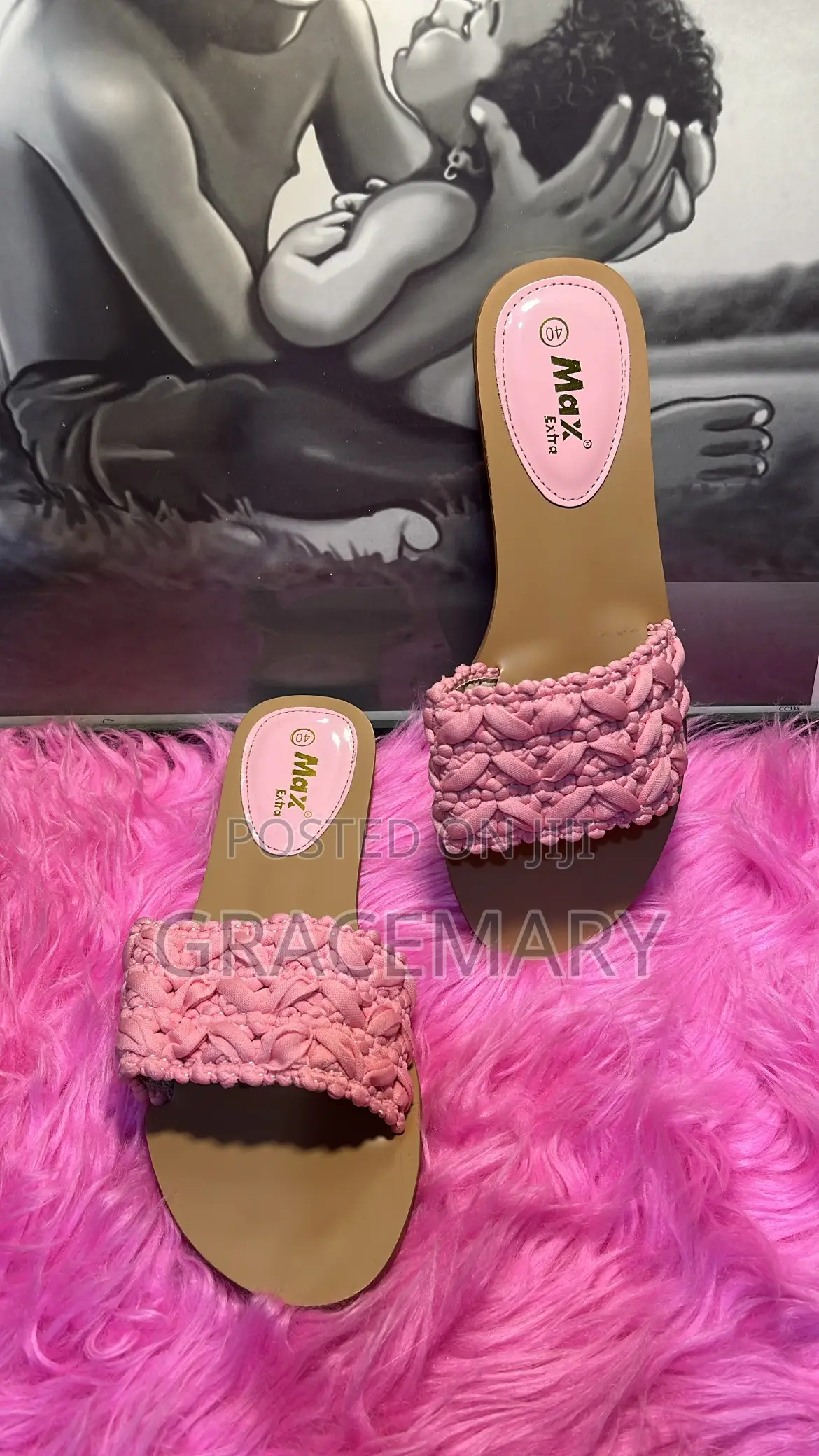 Ladies Woven Slippers