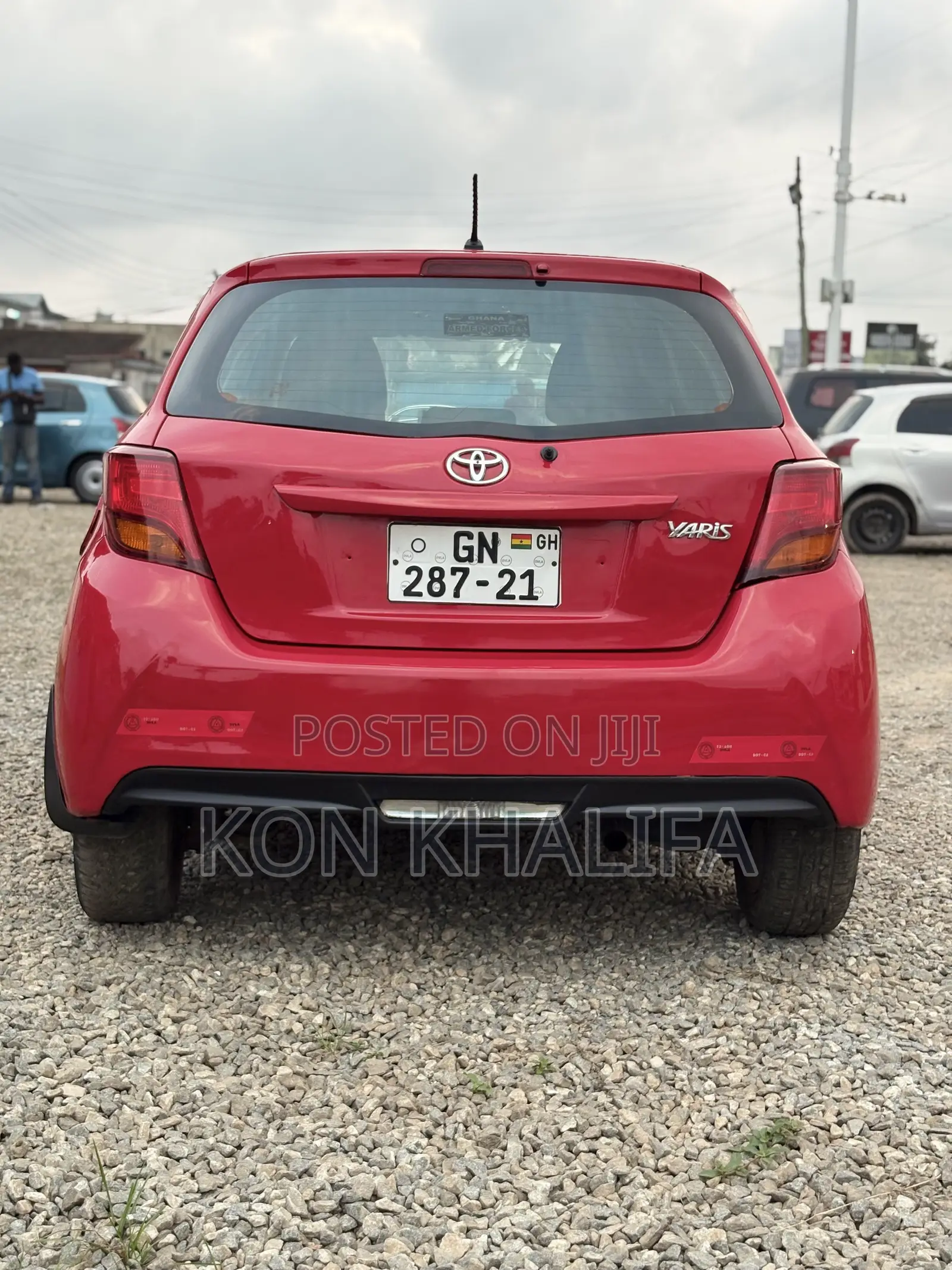 Toyota Yaris LE Hatchback 5dr 2015 Red